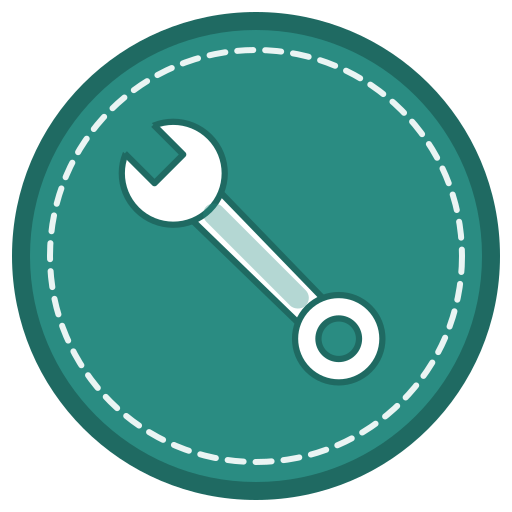 Wrench badge representing the Vault Helper tool